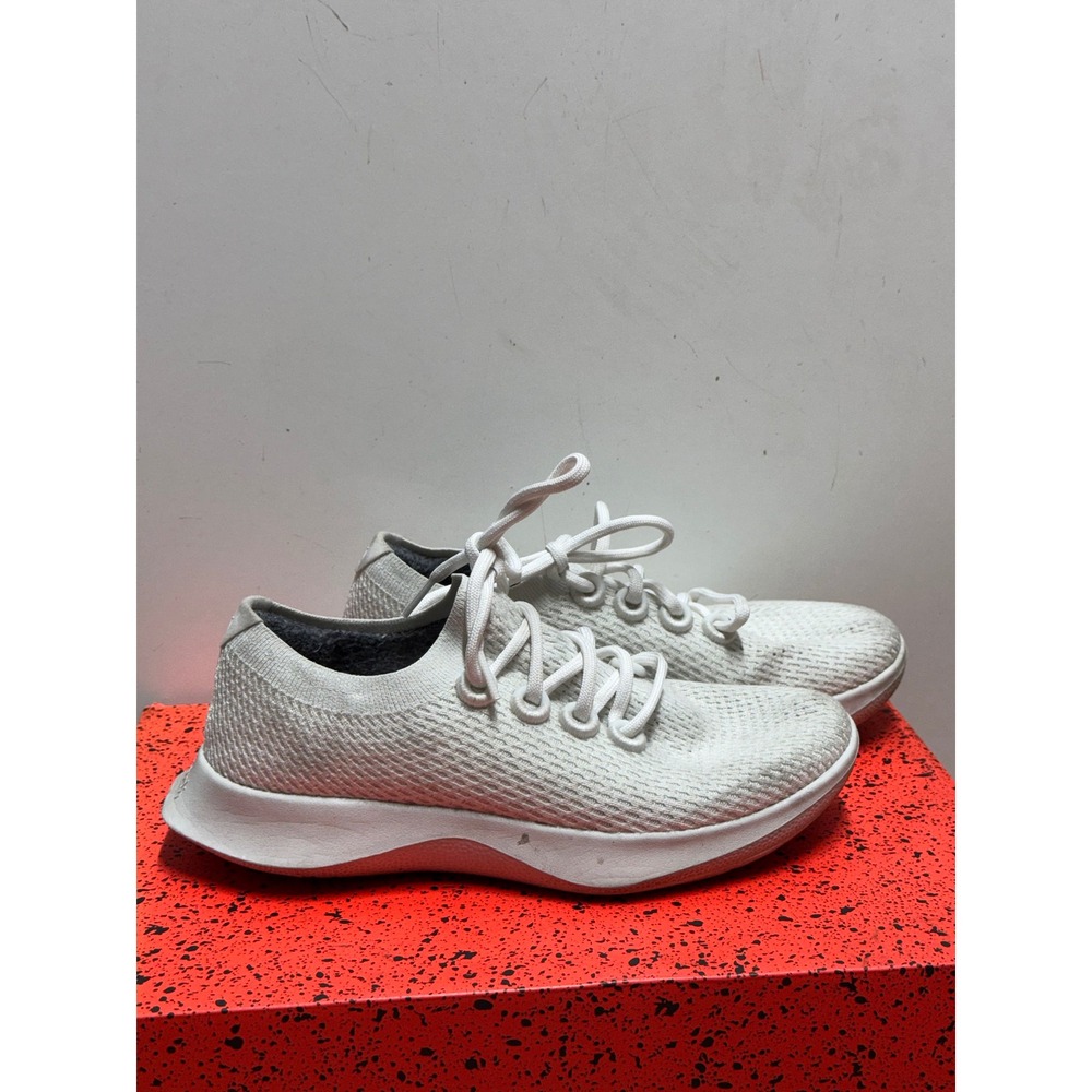 Allbirds Tree Dasher‎ Runners Women's Walking Shoes White Casual Sneakers size 8